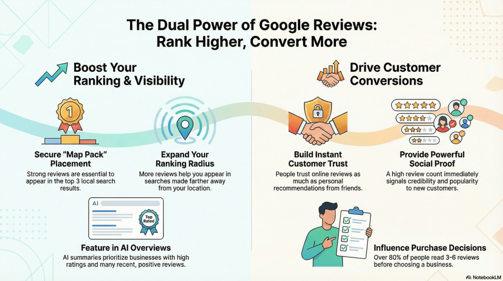 How Google Reviews Affect Your Google Maps & Local Pack Ranking